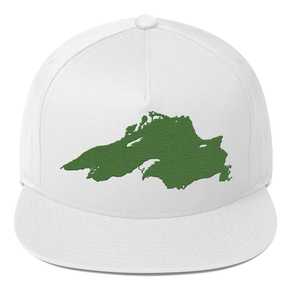 Lake Superior Snapback | 5-Panel - Pine Green