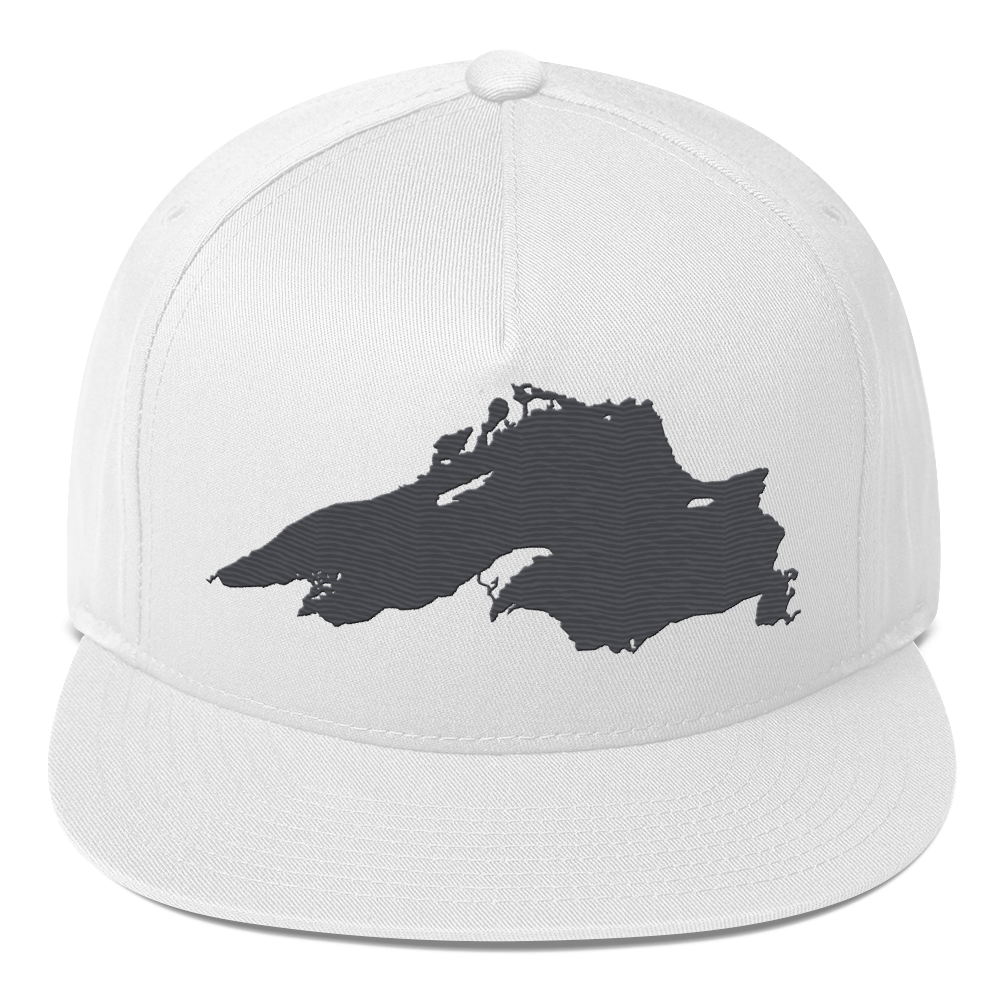 Lake Superior Snapback | 5-Panel - Iron Ore Grey