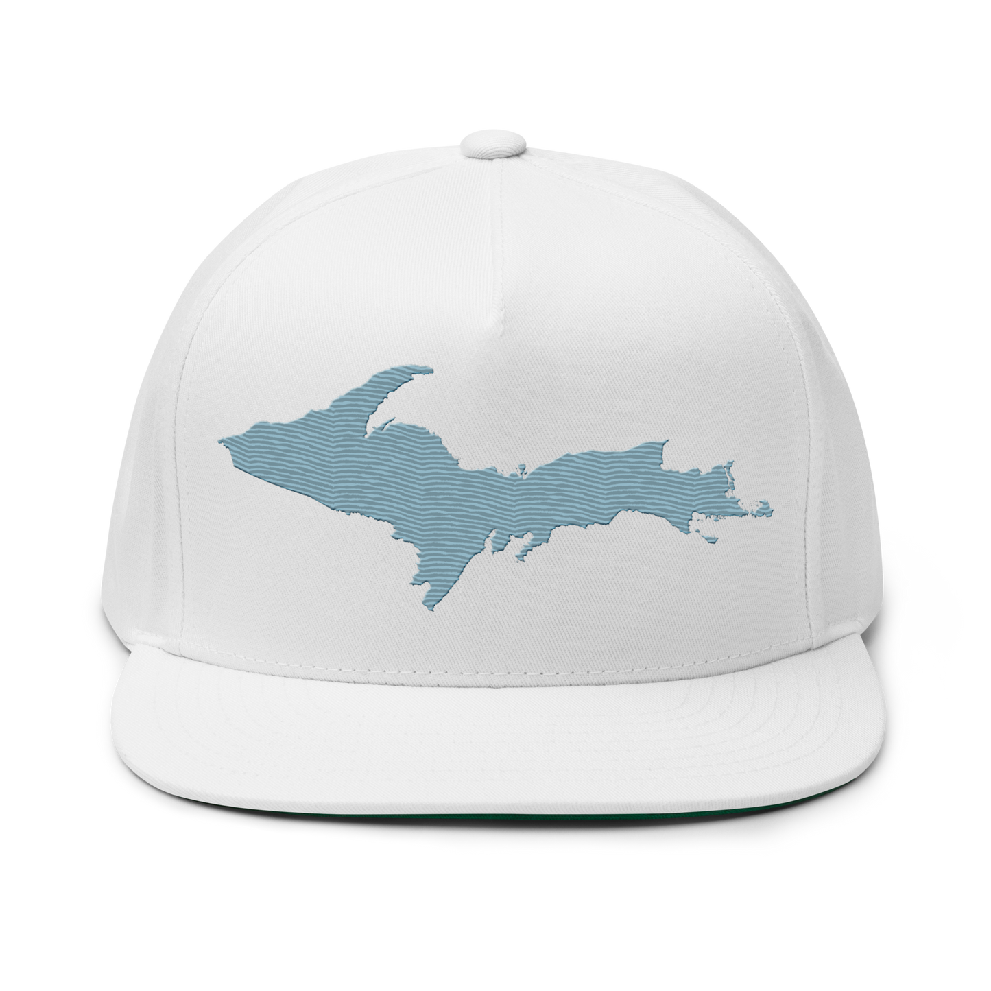 Upper Peninsula Snapback | 5-Panel - Opal Blue