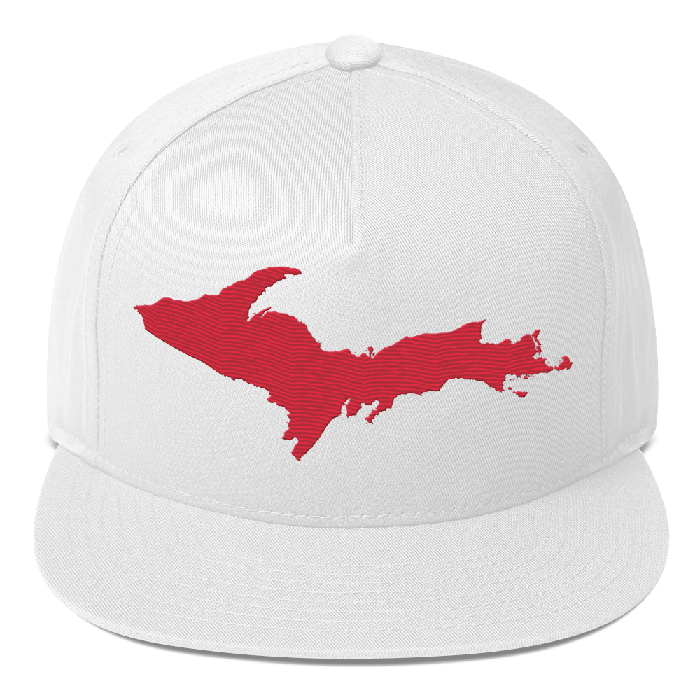 Upper Peninsula Snapback | 5-Panel - Lighthouse Red