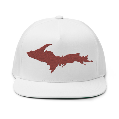 Upper Peninsula Snapback | 5-Panel - Ore Dock Red