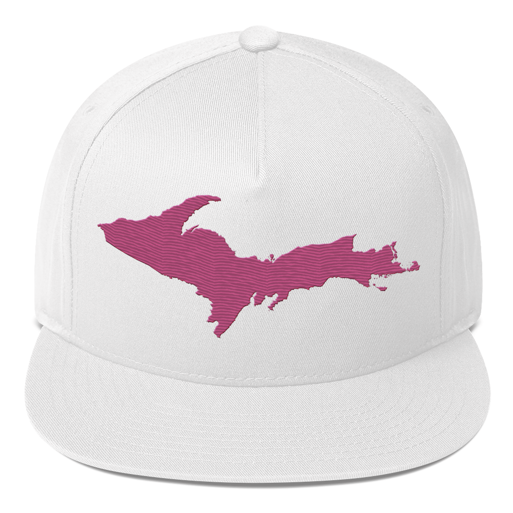 Upper Peninsula Snapback | 5-Panel - Apple Blossom Pink