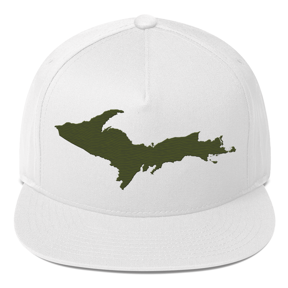 Upper Peninsula Snapback | 5-Panel - Army Green