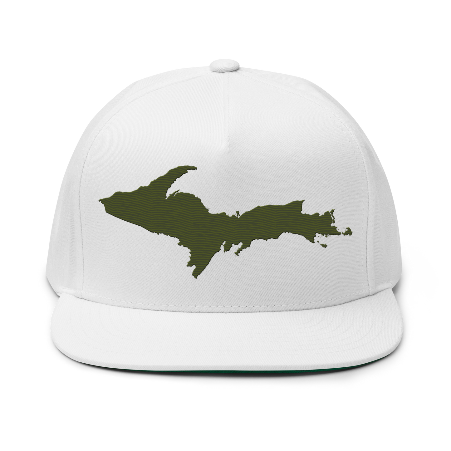 Upper Peninsula Snapback | 5-Panel - Army Green