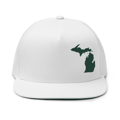 Michigan Snapback | 5-Panel - Laconic Green Outline