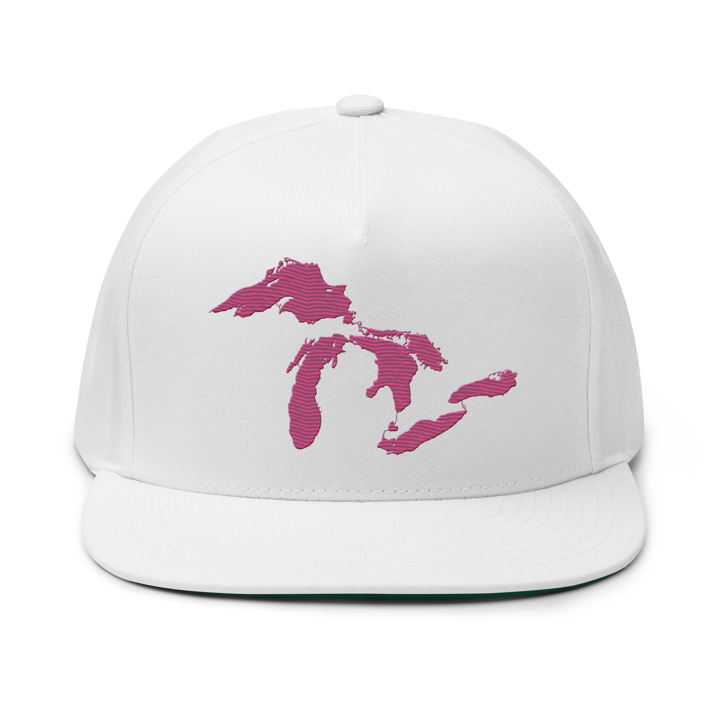 Great Lakes Snapback | 5-Panel - Apple Blossom Pink