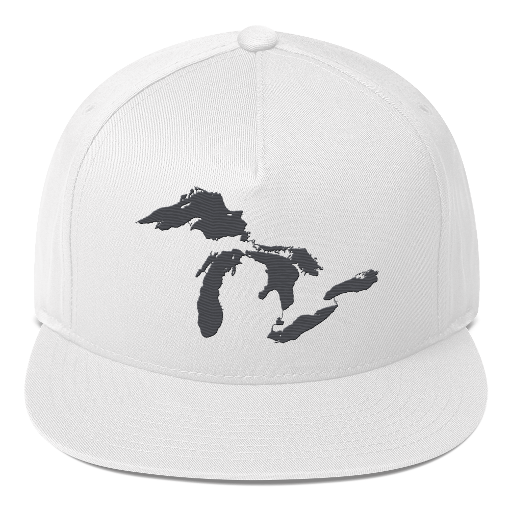 Great Lakes Snapback | 5-Panel - Iron Ore Grey