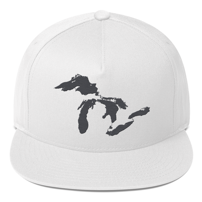 Great Lakes Snapback | 5-Panel - Iron Ore Grey