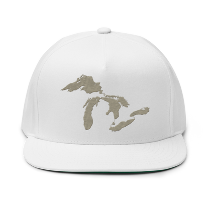 Great Lakes Snapback | 5-Panel - Petoskey Beige