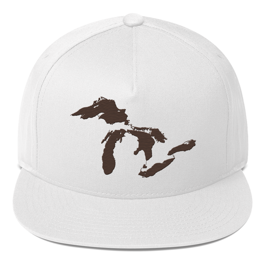 Great Lakes Snapback | 5-Panel - Hickory Brown