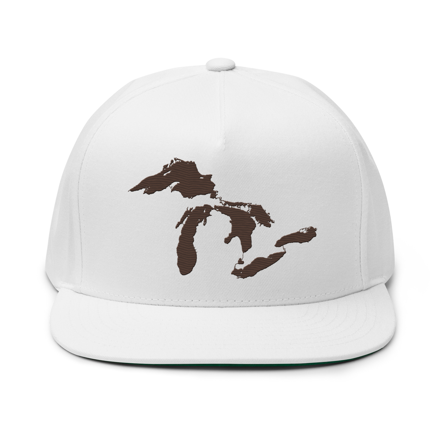 Great Lakes Snapback | 5-Panel - Hickory Brown