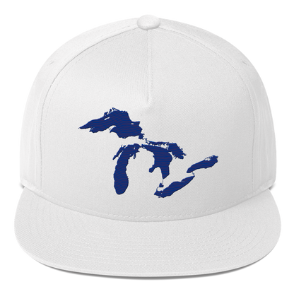 Great Lakes Snapback | 5-Panel - Bourbon Blue