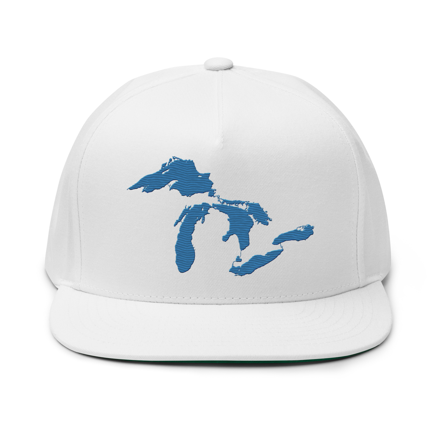 Great Lakes Snapback | 5-Panel - Superior Blue