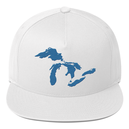 Great Lakes Snapback | 5-Panel - Superior Blue