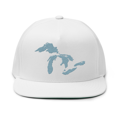 Great Lakes Snapback | 5-Panel - Opal Blue