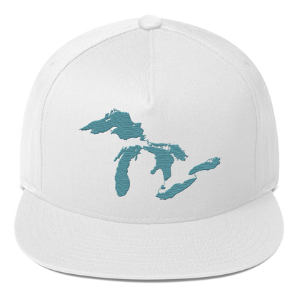 Great Lakes Snapback | 5-Panel - Huron Blue