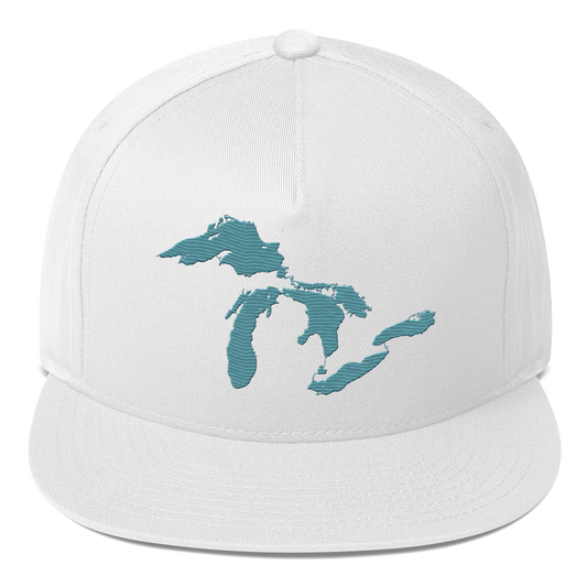 Great Lakes Snapback | 5-Panel - Huron Blue