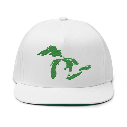 Great Lakes Snapback | 5-Panel - Shamrock Green