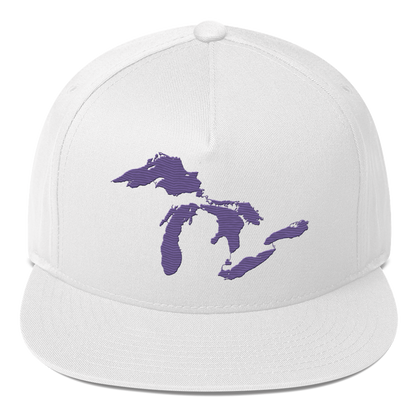 Great Lakes Snapback | 5-Panel - Violet