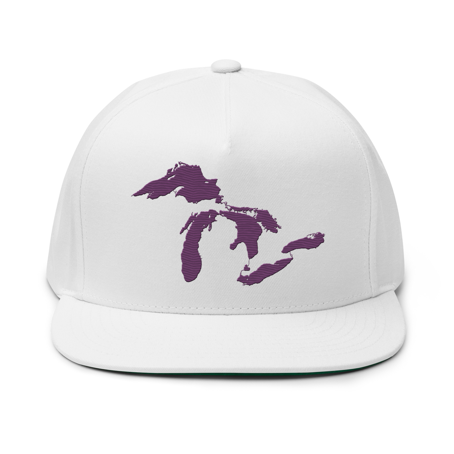 Great Lakes Snapback | 5-Panel - Plum