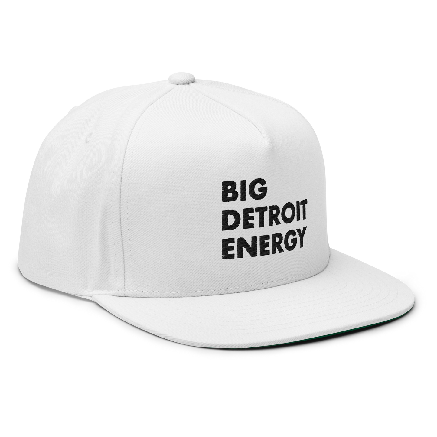 'Big Detroit Energy' Flat Bill Snapback