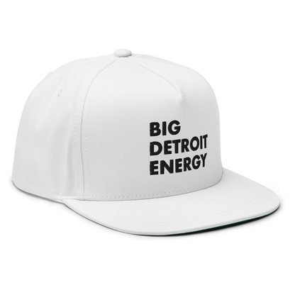 'Big Detroit Energy' Flat Bill Snapback