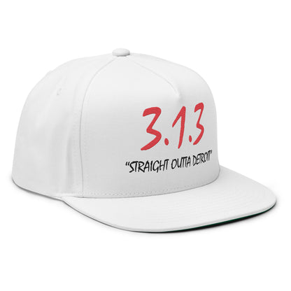 '313 Straight Outta Detroit' Snapback | 5-Panel