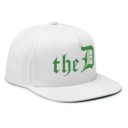 Detroit 'The D' Snapback | 5-Panel - Shamrock Green