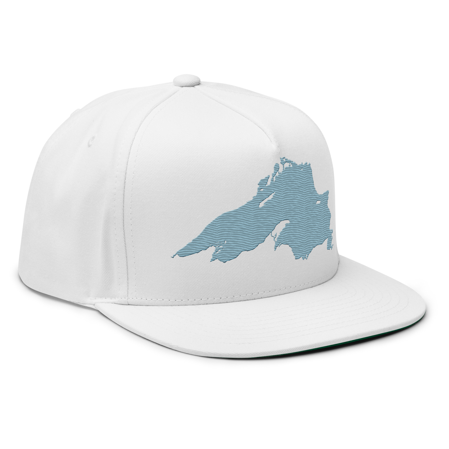 Lake Superior Snapback | 5-Panel - Opal Blue