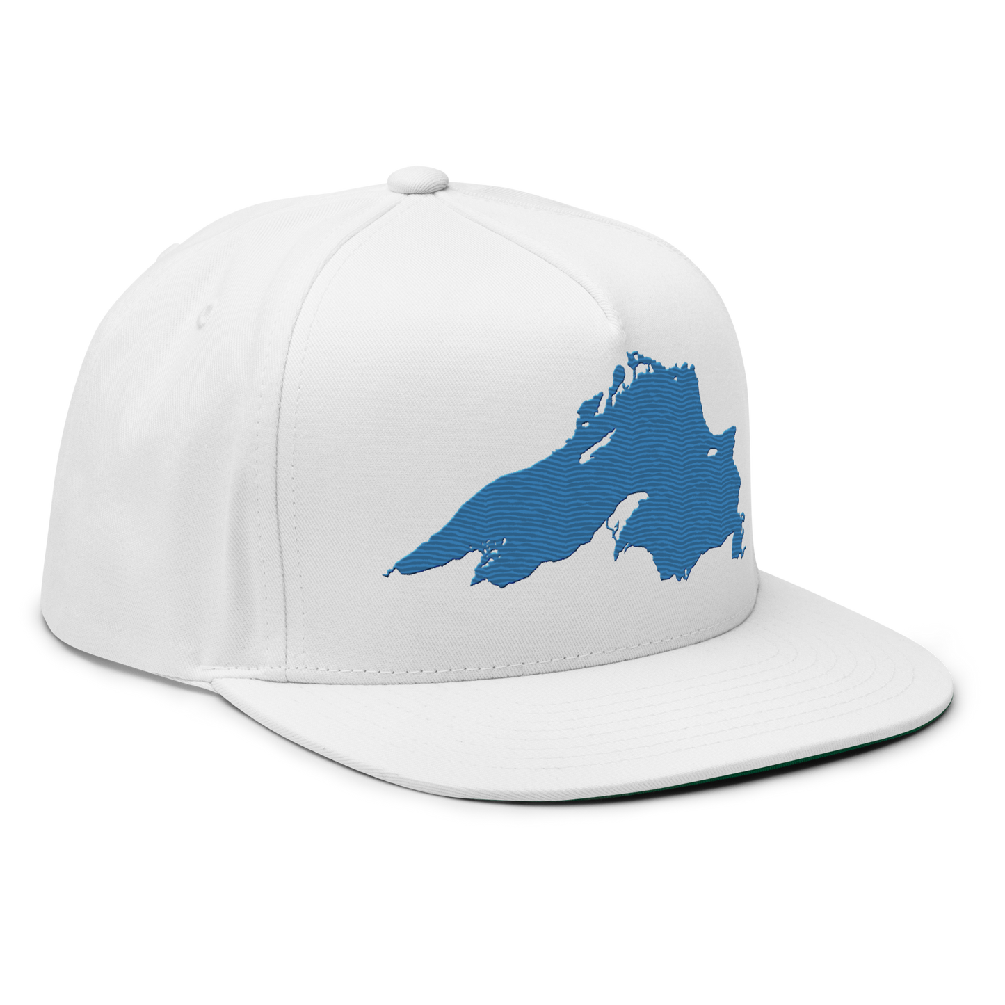 Lake Superior Snapback | 5-Panel - Superior Blue