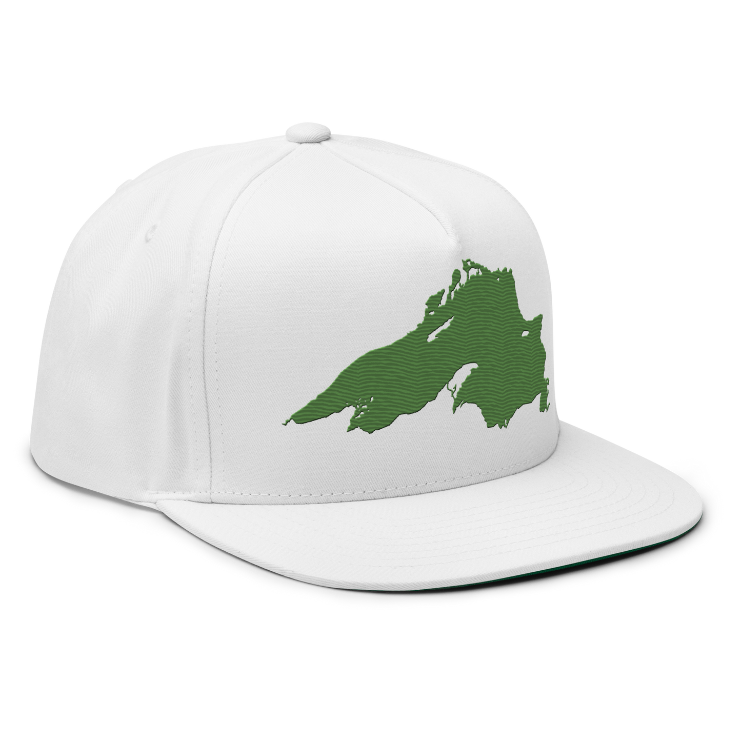 Lake Superior Snapback | 5-Panel - Pine Green