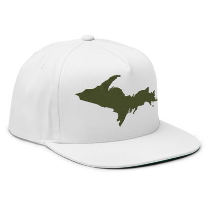 Upper Peninsula Snapback | 5-Panel - Army Green