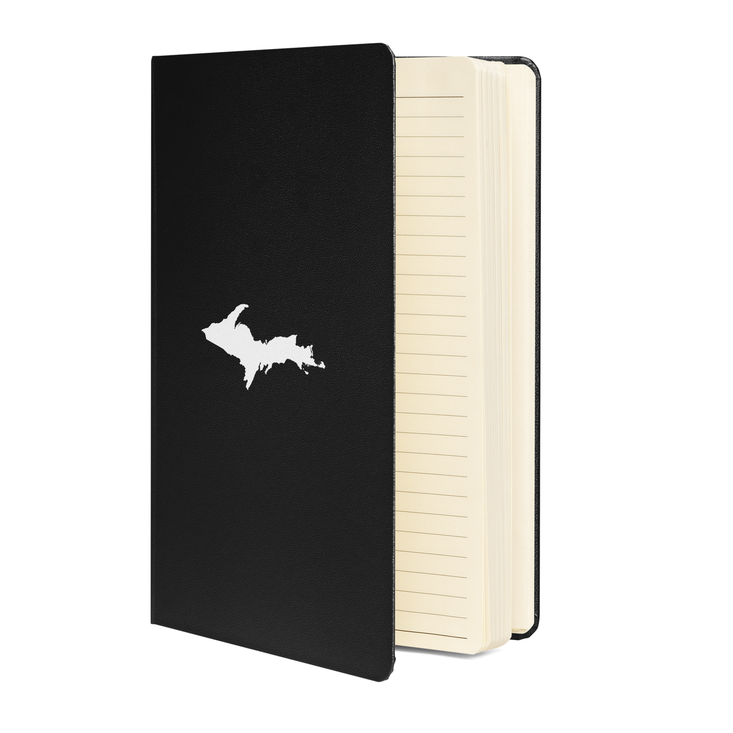 Michigan Upper Peninsula Hardcover Notebook (w/ UP Outline) | Banded - 160pgs