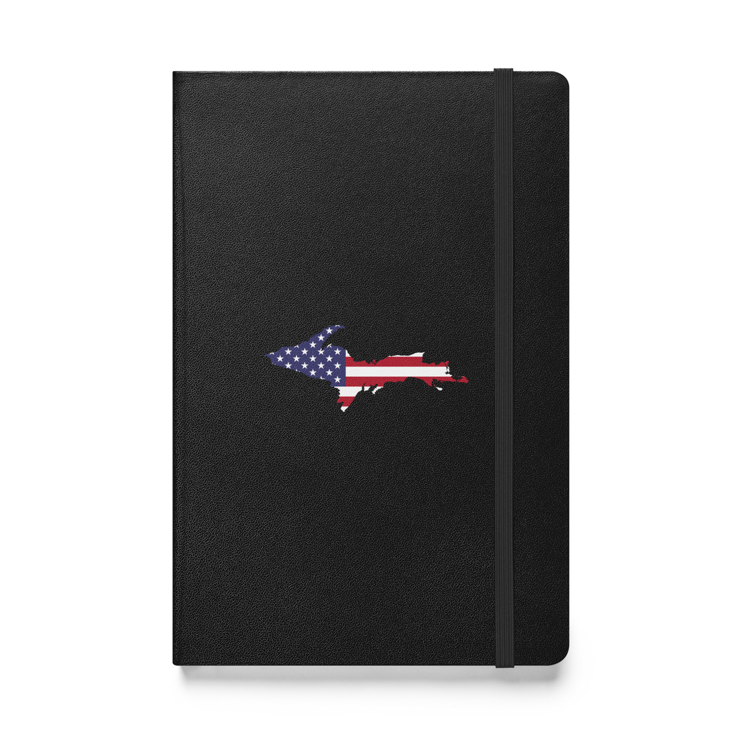 Michigan Upper Peninsula Hardcover Notebook (w/ UP USA Flag) | Banded - 160pgs