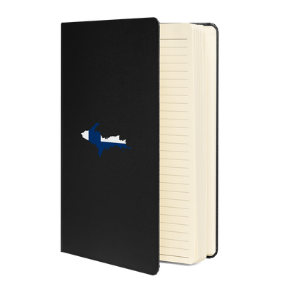 Michigan Upper Peninsula Hardcover Notebook (w/ UP Finland Flag) | Banded - 160pgs