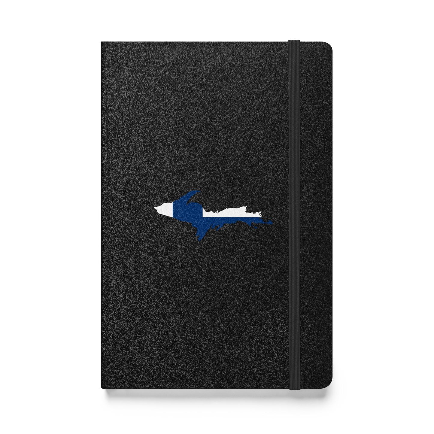 Michigan Upper Peninsula Hardcover Notebook (w/ UP Finland Flag) | Banded - 160pgs