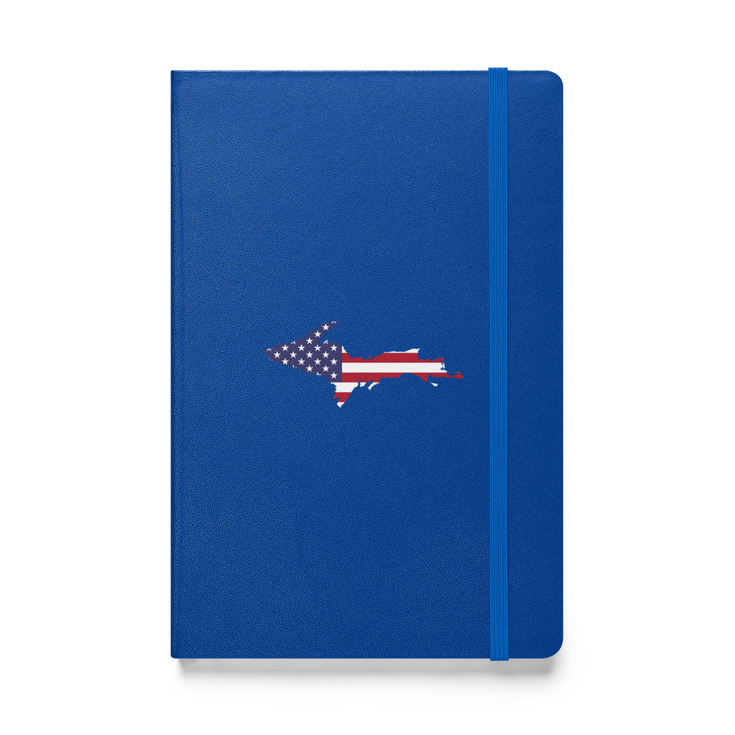 Michigan Upper Peninsula Hardcover Notebook (w/ UP USA Flag) | Banded - 160pgs