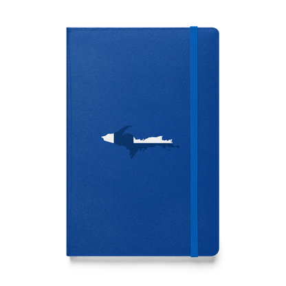 Michigan Upper Peninsula Hardcover Notebook (w/ UP Finland Flag) | Banded - 160pgs