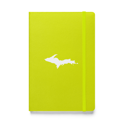 Michigan Upper Peninsula Hardcover Notebook (w/ UP Outline) | Banded - 160pgs