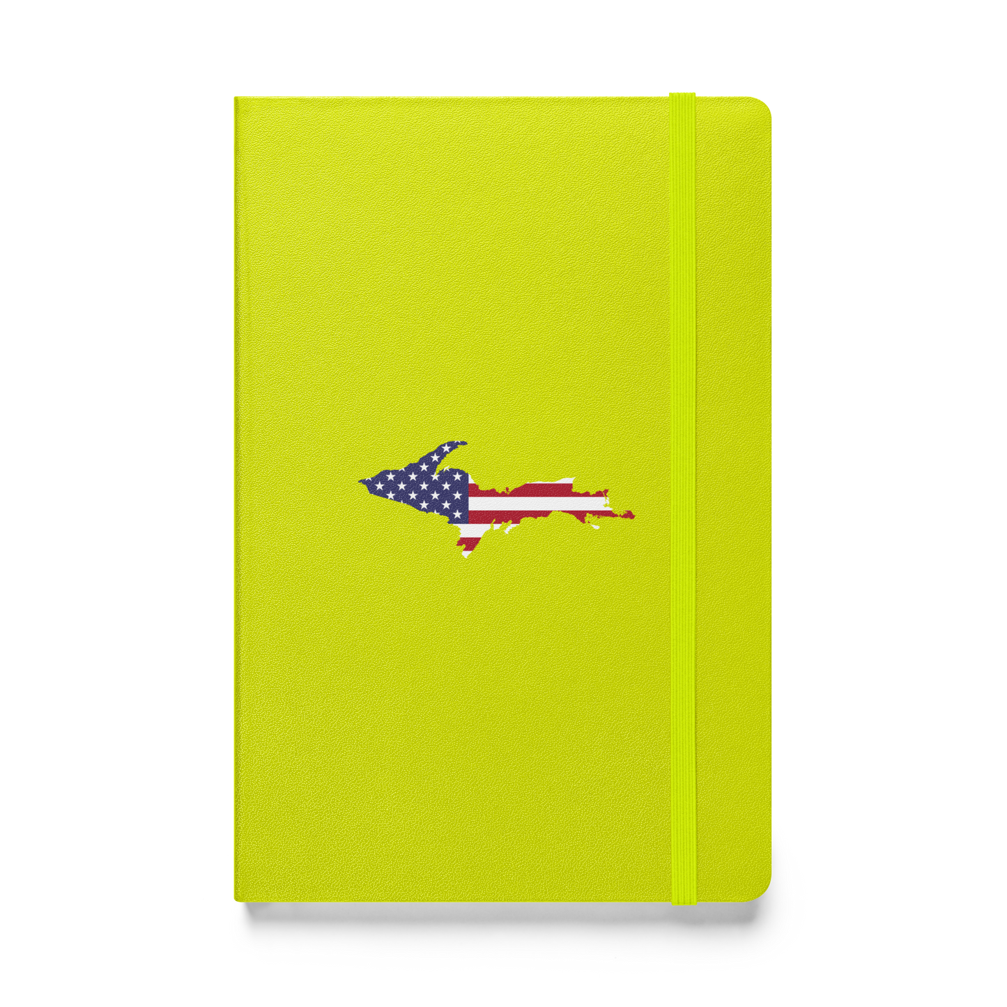 Michigan Upper Peninsula Hardcover Notebook (w/ UP USA Flag) | Banded - 160pgs