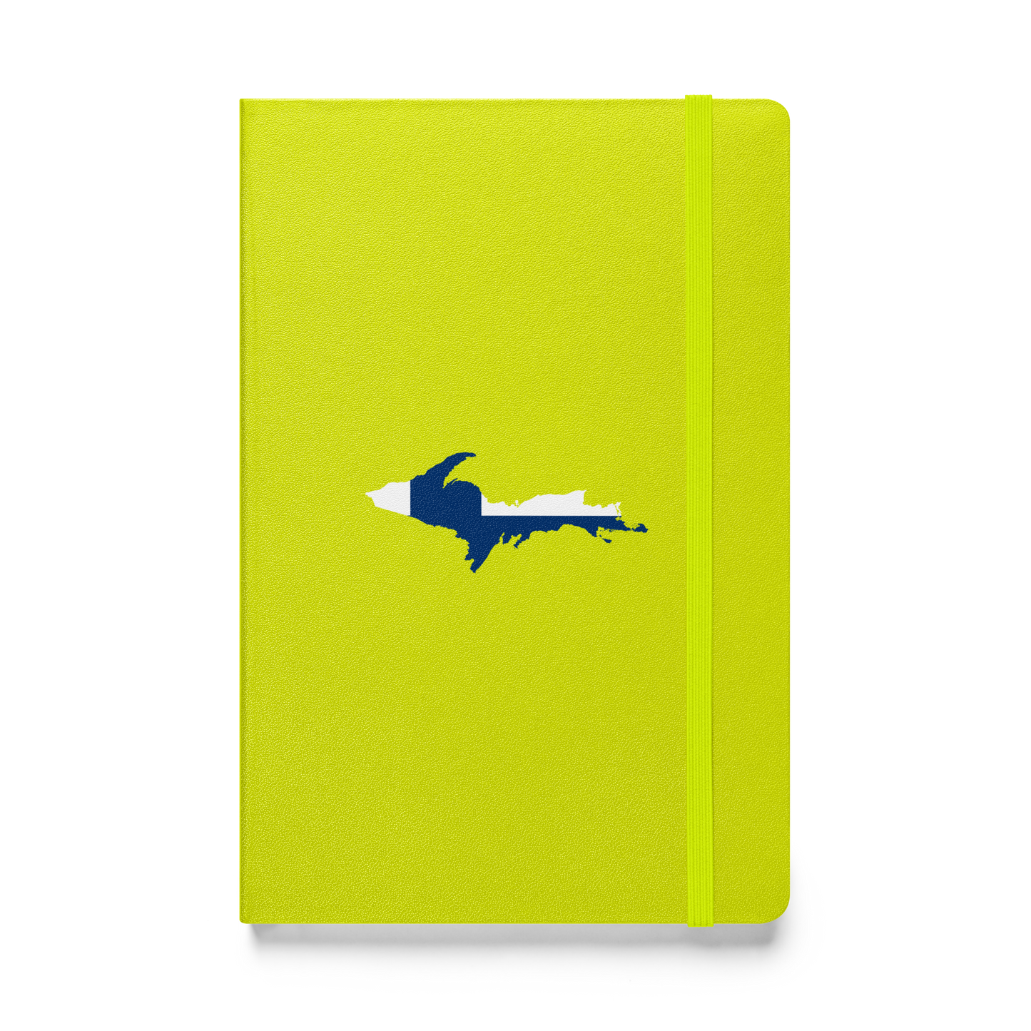 Michigan Upper Peninsula Hardcover Notebook (w/ UP Finland Flag) | Banded - 160pgs