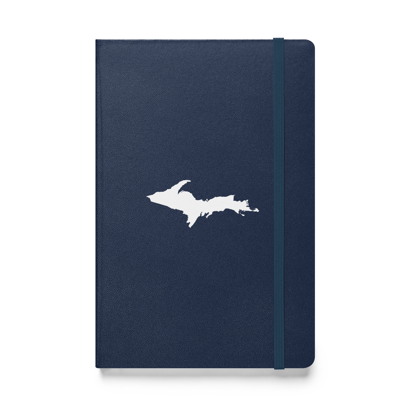 Michigan Upper Peninsula Hardcover Notebook (w/ UP Outline) | Banded - 160pgs