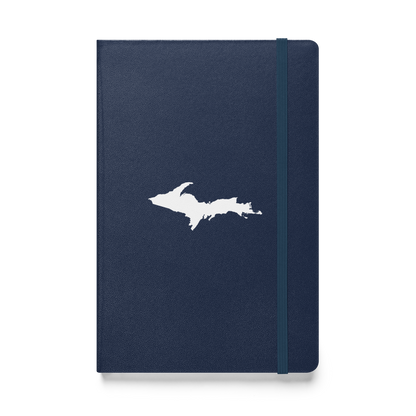 Michigan Upper Peninsula Hardcover Notebook (w/ UP Outline) | Banded - 160pgs