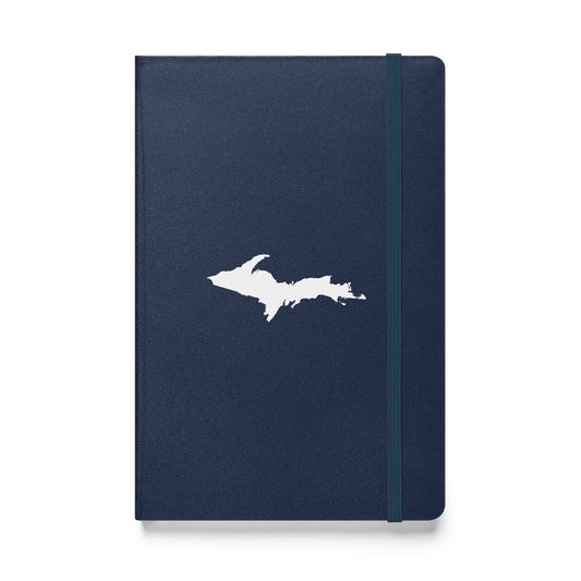 Michigan Upper Peninsula Hardcover Notebook (w/ UP Outline) | Banded - 160pgs