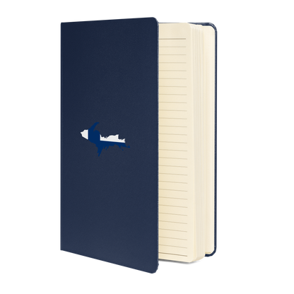 Michigan Upper Peninsula Hardcover Notebook (w/ UP Finland Flag) | Banded - 160pgs