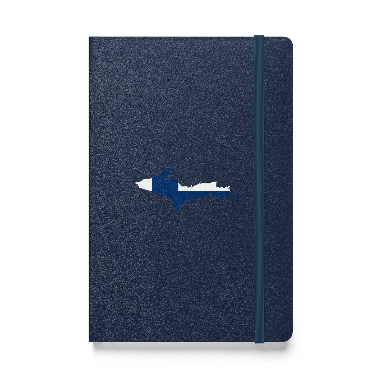 Michigan Upper Peninsula Hardcover Notebook (w/ UP Finland Flag) | Banded - 160pgs