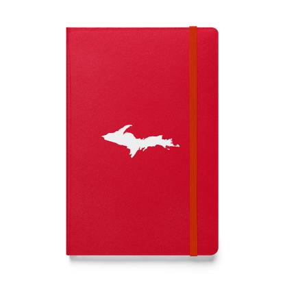 Michigan Upper Peninsula Hardcover Notebook (w/ UP Outline) | Banded - 160pgs