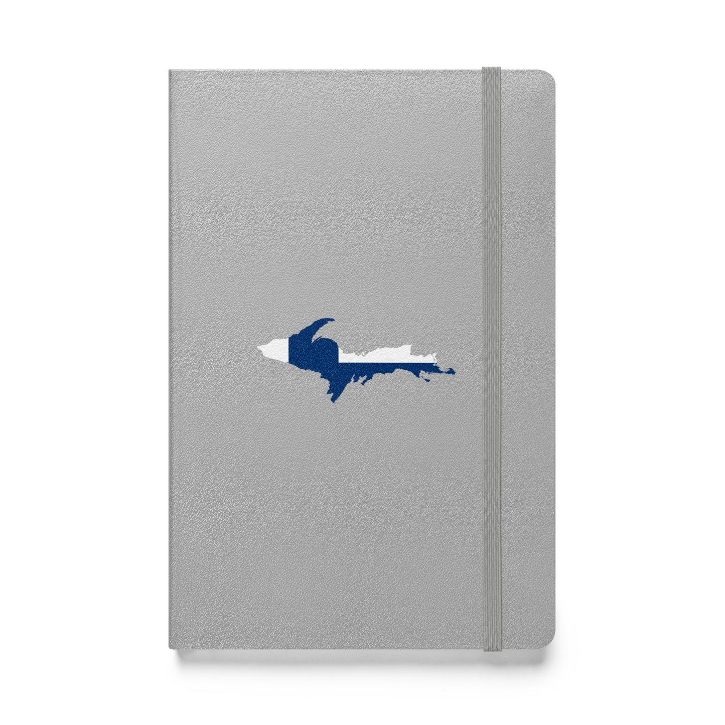 Michigan Upper Peninsula Hardcover Notebook (w/ UP Finland Flag) | Banded - 160pgs