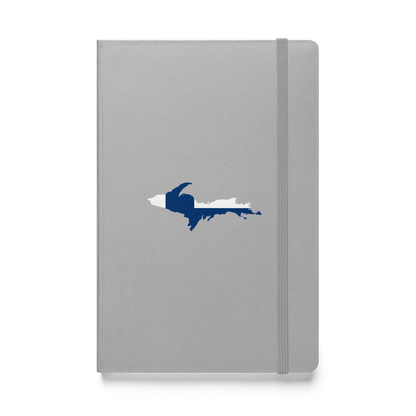 Michigan Upper Peninsula Hardcover Notebook (w/ UP Finland Flag) | Banded - 160pgs