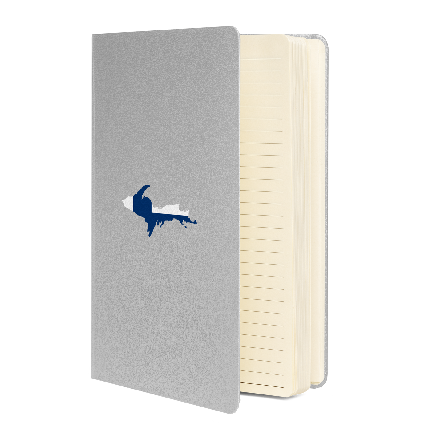 Michigan Upper Peninsula Hardcover Notebook (w/ UP Finland Flag) | Banded - 160pgs